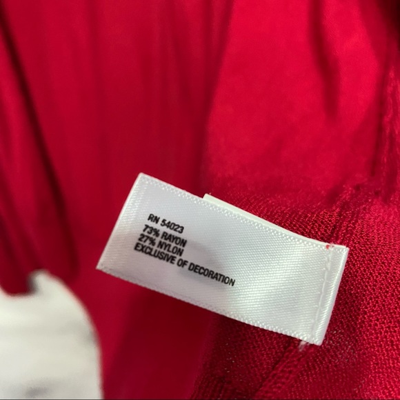 GAP Red Open Front Cardigan Sweater - Picture 6 of 6